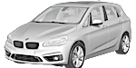 BMW F45 P164C Fault Code